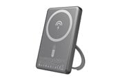 Powerbank - Dudao K28S 20W PD 5000mAh Powerbank with MagSafe and Stand - Gray - 5000 mAh - 6977196680122