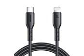 USB kabel - Joyroom Flash-Charge Series SA26-CL3 USB-C / Lightning cable 30W 1m - black - 6941237108050