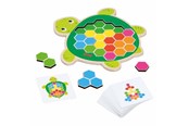 Brætspil - Goki Wooden Turtle Puzzle Game Rosy 41st. - 56302