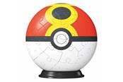 Puslespil - Ravensburger 3D Puzzle Ball Pokémon Poké Ball 54 pcs. 3D Puslespil - 116287