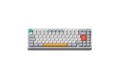 Tastatur - NuPhy Halo75 V2 Ionic White - Raspberry - Gaming Tastatur - Uden Numpad - Nordisk - Hvid - 0205072