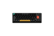 Tastatur - NuPhy Halo75 V2 Obsidian Black - Raspberry - Gaming Tastatur - Uden Numpad - Nordisk - Sort - 0205075