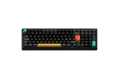 Tastatur - NuPhy Halo96 V2 Obsidian Black - Lemon - Gaming Tastatur - Nordisk - Sort - 0205069