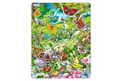 Puslespil - Selecta Play - Larsen Jigsaw Puzzle Animals - Butterflies 42 pcs. - LA-FH28