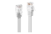 Netværkskabel - Lindy patch cable - 1 m - white - Hvid - 1m - 47501