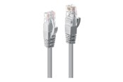 Netværkskabel - Lindy patch cable - 1 m - grey - Grå - 1m - 48002