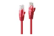 Netværkskabel - Lindy patch cable - 5 m - red - Rød - 5m - 48035