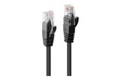 Netværkskabel - Lindy patch cable - 7.5 m - black - Sort - 7.5m - 48081