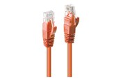 Netværkskabel - Lindy patch cable - 5 m - orange - Orange - 5m - 48110