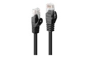 Netværkskabel - Lindy Basic patch cable - 50 cm - black - Sort - 0.5m - 48191