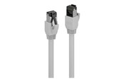 Netværkskabel - Lindy Cat.8.1 S/FTP LSZH Ethernet Cable - 0.3m - Grå - 0.3m - 47440