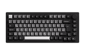 Tastatur - Akkogear Monsgeek M1 V5 VIA Black & Silver - Akko Rosewood - Gaming Tastatur - Uden Numpad - Universal - Sort - 6975351385769