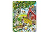Puslespil - Selecta Play Larsen Jigsaw Puzzle Animals - The Beekeeper at the Bees 53 pcs. 2D Puslespil - LA-US39