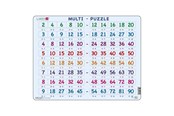 Puslespil - Selecta Play Larsen Jigsaw Puzzle Learning to Count - Tables 80 pcs. Floor - LA-AR17