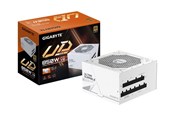 Strømforsyning - GIGABYTE UD850GM PG5 V2 ICE Strømforsyning - 850 Watt - 120 mm - ATX 3.1 - 80 Plus Gold certified - GP-UD850GM PG5 ICE