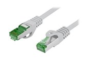 Netværkskabel - Lanberg PCF7-10CU - patch cable - 50 cm - grey - Grå - 0.5m - PCF7-10CU-0050-S