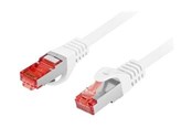 Netværkskabel - Lanberg patch cable - 3 m - white - Hvid - 3m - PCF6-10CU-0300-W