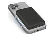 Powerbank - SBS 5000 mAh trådløs magnetisk powerbank - Sort - 5 Ah - TEBB5000MAG1CK