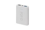 Powerbank - SBS hurtigtopladende powerbank - 5000 mAh - Hvid - TEBB5000POCW