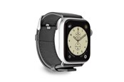Smartwatch - Tilbehør - CASE&ME SBS Eco Leather urrem til Apple Watch 42/44/45/49mm - Sort - CMAWATCHB44PUK