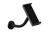 Tablet - Andet Tilbehør - DURABLE Tablet holder til væg- eller bordmontering, passer til tablets i størrelsen 7-13″. Fremstillet af flammehæmmende materiale med fleksibelt kugleled og bøjelig svanehals. - 894401