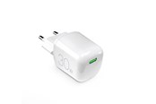 Mobil - Adaptere & Opladere - Puro PURO vægoplader MiniPro 30W USB-C - GaN-teknologi - PUFCMTCUSBC30WGWHI