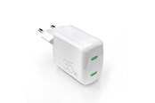 Mobil - Adaptere & Opladere - Puro PURO MiniPro 35W dobbelt USB-C-vægoplader - GaN-teknologi - PUFCMTCUSBCC35WGWHI
