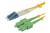 Netværkskabel - Deltaco network cable - 1 m - yellow - Gul - 1m - LCSC-1-DUA