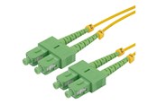 Netværkskabel - Deltaco network cable - 0.5 m - yellow - Gul - 0.5m - SCSC-05-DAA