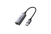 Netværksadapter (netkort, printserver mv.) - UGREEN USB to RJ45 Ethernet Adapter Aluminum Case - 50922