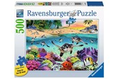 Puslespil - Ravensburger Jigsaw Puzzle Baby Sea Turtles 500 pcs. Floor - 174560