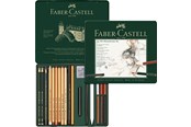 Skrive- og Tegneværktøjer - Faber-Castell Pitt monochrome graphite 21 ass - 112976