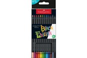 Skrive- og Tegneværktøjer - Faber-Castell Black Edition triangular farver 12 ass - 116412