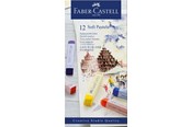 Skrive- og Tegneværktøjer - Faber-Castell Soft pastel Kridt, æske/12 ass. - 128312