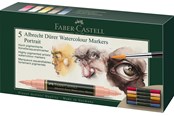 Skrive- og Tegneværktøjer - Faber-Castell Alb. Dürer watercolour Portrait 5 ass - 160307