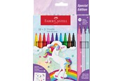 Skrive- og Tegneværktøjer - Faber-Castell Tusser Unicorn 10+3 pastel - 554213