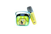Musik - OTL Karaokehøjttaler med Mikrofon Popsing LED - Svampebob Firkant tema - SB1445
