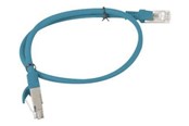 Netværkskabel - Lanberg patch cable - 50 cm - blue RAL 5012 - Blå - 0.5m - PCU5-10CC-0050-B