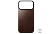 Mobil - Covers & Cases - Nomad - Magnetic Leather Back - iPhone 17 Pro Max | Rustic Brown | Horween | Mag - NM014384858