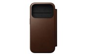 Mobil - Covers & Cases - Nomad - Modern Leather Folio - iPhone 17 Pro | Brown | Leather - NM014186858