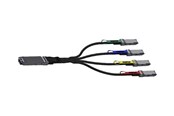 Netværkskabel - NVIDIA LinkX 800GBase-CU to 200GBase-CU direct attach splitter cable - 1.5 m - Sort - 1m - 980-9I75D-00N01A