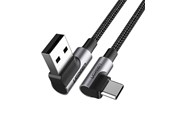 USB kabel - UGREEN USB cable USB 2.0 USB A USB C Black Silver - 20856