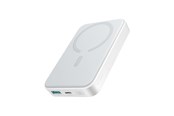 Powerbank - Joyroom Powerbank JR-W020 20W 10000mAh MagSafe + USB-C - USB-C cable 0.25m - white Powerbank - Hvid - 10000 mAh - 6941237166401