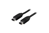 USB kabel - InLine firewire cable 6-PIN male - 6-PIN male 4.5 m black - FW-4