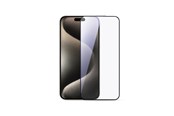 Mobil - Beskyttelsesglas - Joyroom JR-MLG0278 2.5D HD Dustproof Tempered Glass with Black Frame for iPhone 15 Plus/16 Plus - JR-MLG0278