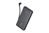 Powerbank - Anker Zolo Power Bank Black 10K 22.5W Built-In USB-C Cable - 10000 mAh - A110DH11