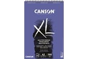 Kreativitet & Hobbyartikler - Canson XL Mix-Media MG A2 300G A2 Spiral 15 SH - 17-200001859