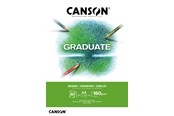 Kreativitet & Hobbyartikler - Canson Graduate White Drawing Pad A3 160G 30 SH - 17-400110366