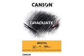 Kreativitet & Hobbyartikler - Canson Graduate Bristol A3 180G Pad 20 SH - 17-400110384