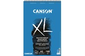 Kreativitet & Hobbyartikler - Canson XL Mixed Media Spiral A3 160G 50 SH - 17-31078A033